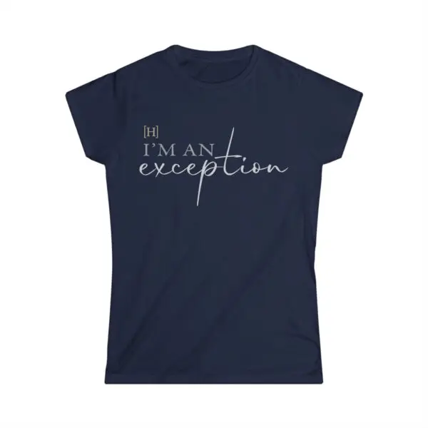 I'm an Exception softstyle t-shirt - Image 13